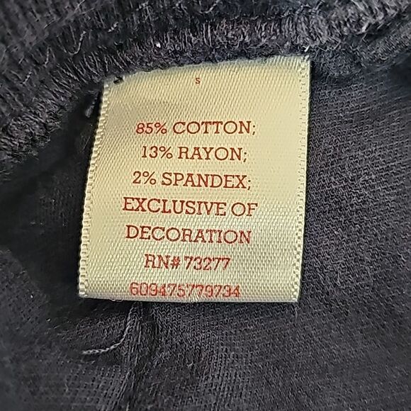 Ladies Navy Blue Capri Cargo Pants Sz Small - Picture 7 of 7